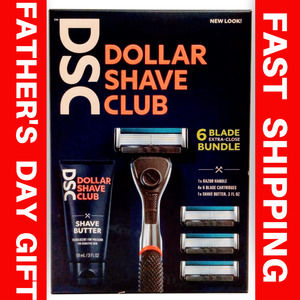 Dollar Shave Club 6-Blade Razor Bundle FATHERS DAY